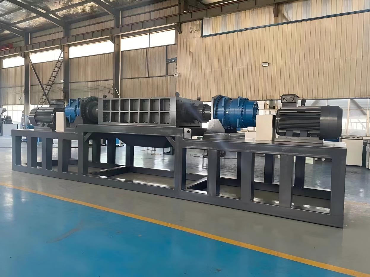 Latest company Cases about Solid Waste Treatment Domestic Waste Treatment Hazardous Waste Treatment Garden Waste Treatment RDF Alternative FuelBiomass Processing applied Planetary gearbox motor