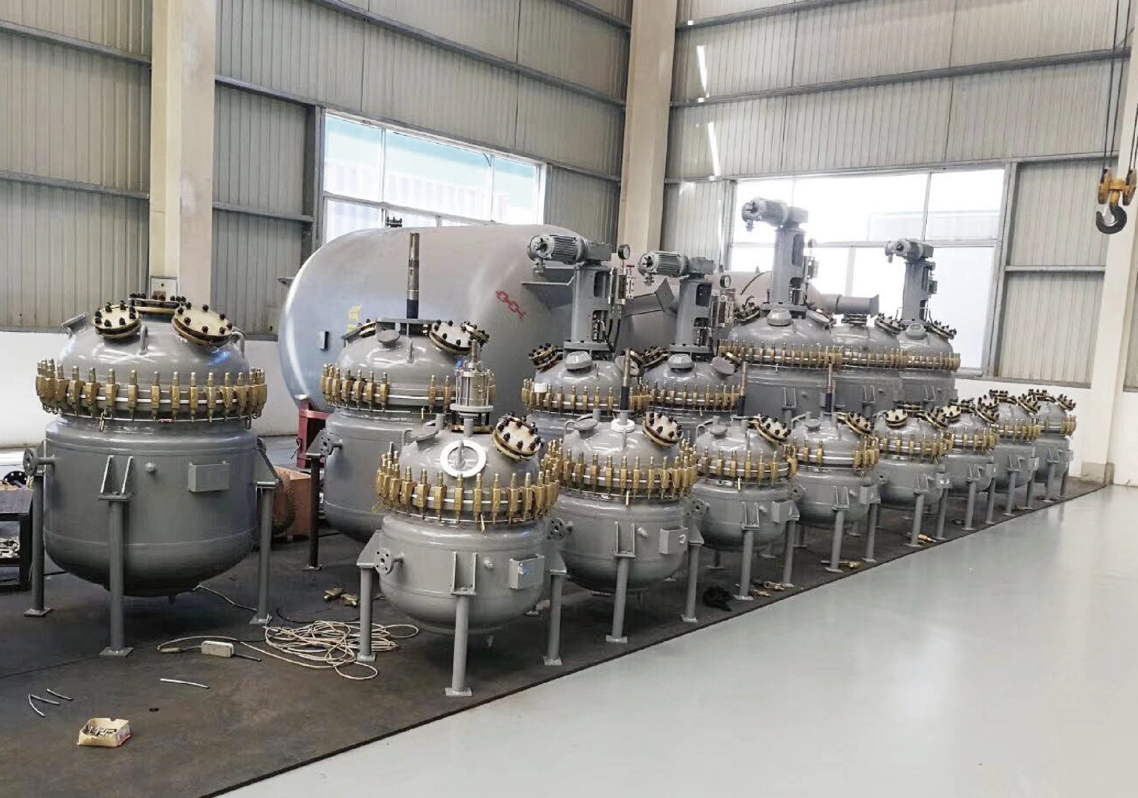 Latest company Cases about BIOLOGICAL FERMENTATION EQUIPMENTS DRIVE MIXING GEARED MOTORS