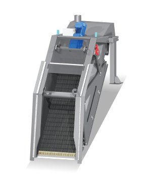 Latest company Cases about Sludge dewatering system Mechanical grille applied geared motor