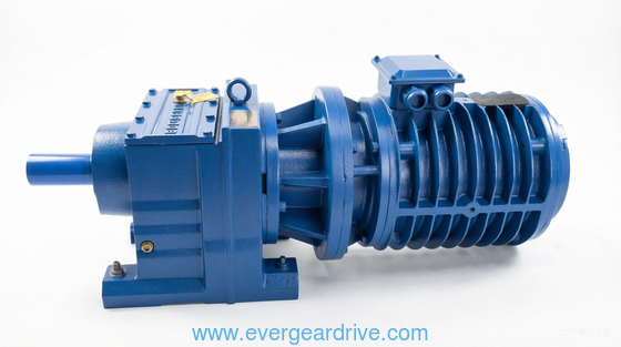 satın al Inline Helisel Redüktörlü Motor, kompakt tasarımı ve güç aktarımıyla endüstriyel otomasyon uygulamaları için dayanıklı ve çözüm online manufacture