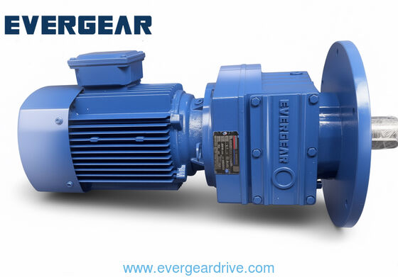 China 0 12kw 200kw power range inline helical gear motor factory